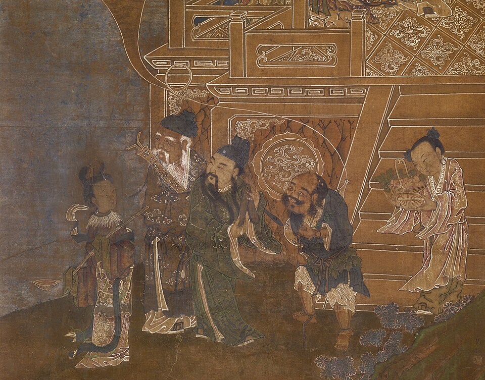 八仙列隊圖