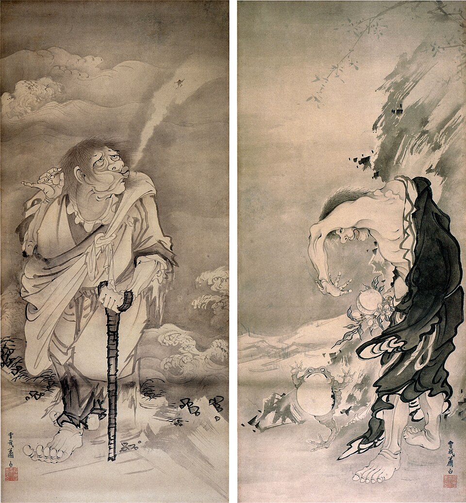 蝦蟆鐵拐李圖