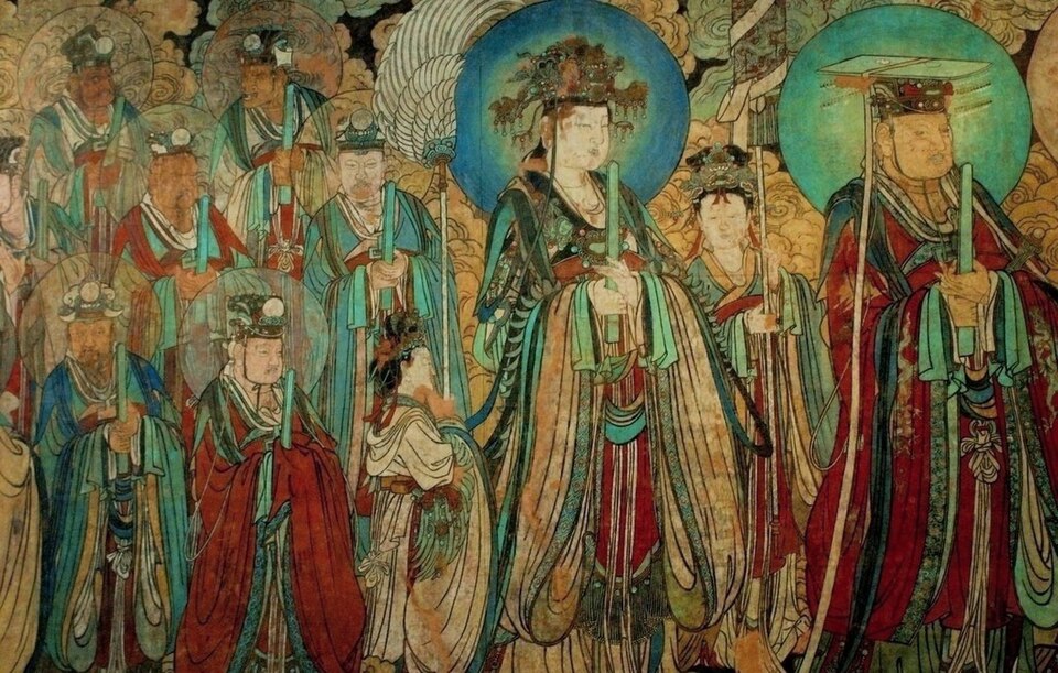 元代 仙眾朝元 壁畫(一)
