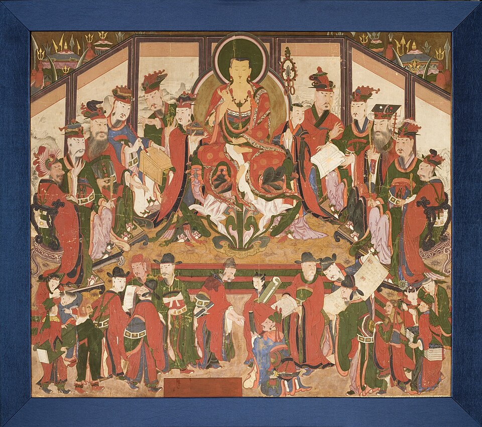 地藏十王圖（局部一）