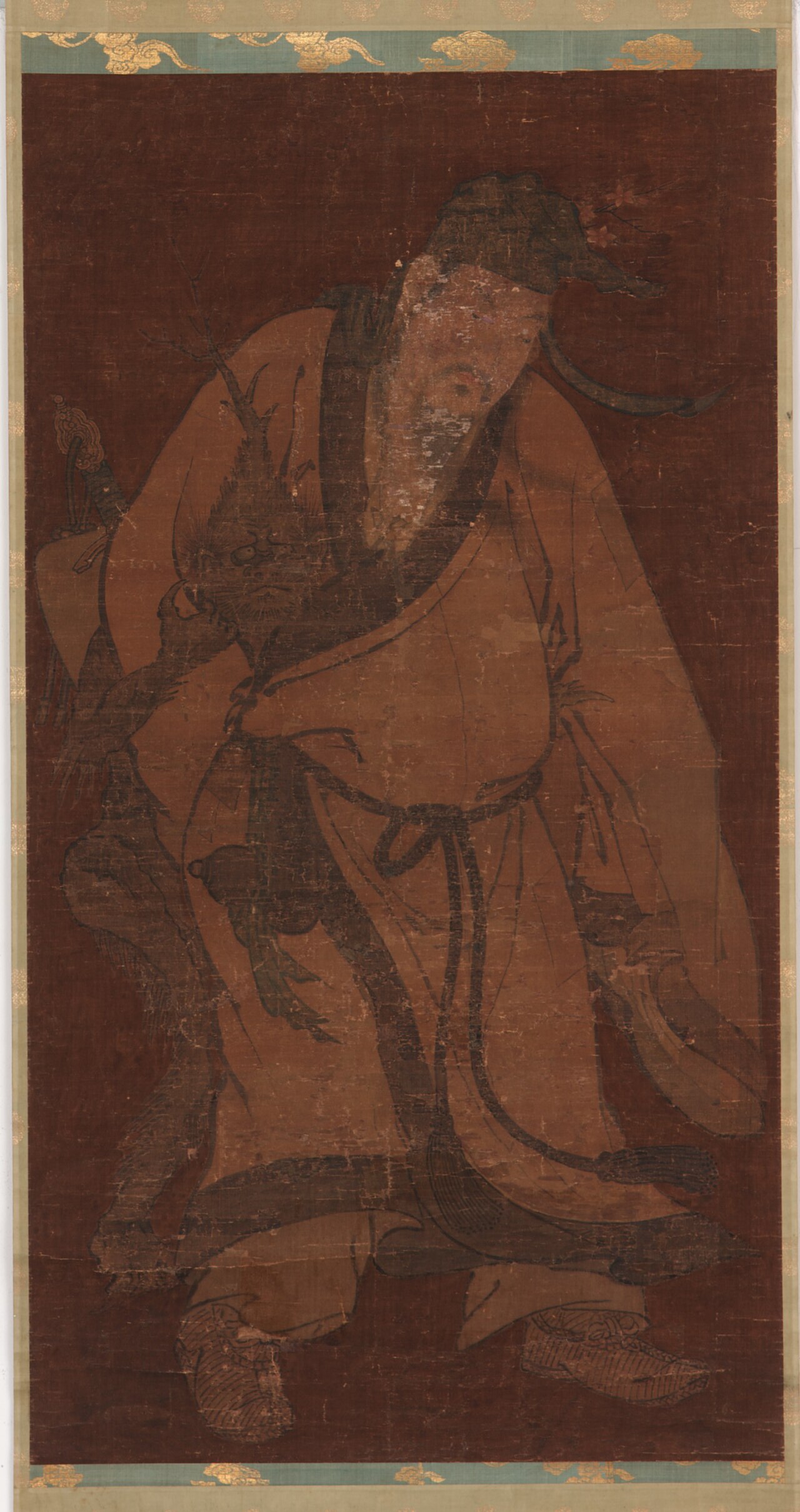 Lü Dongbin Subduing a Demon