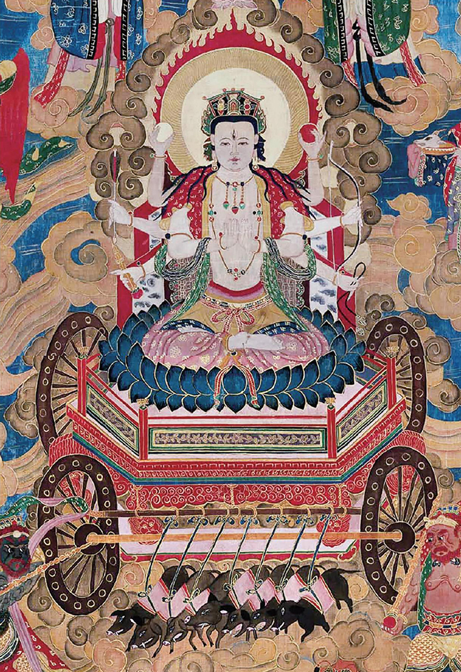 斗母出巡圖 (Detail)