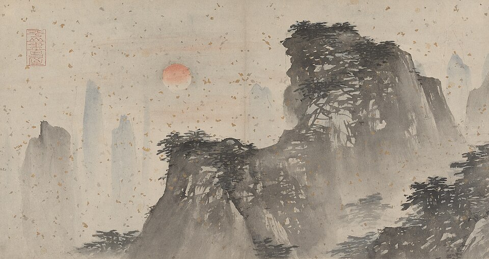 山水畫卷：道教仙境
