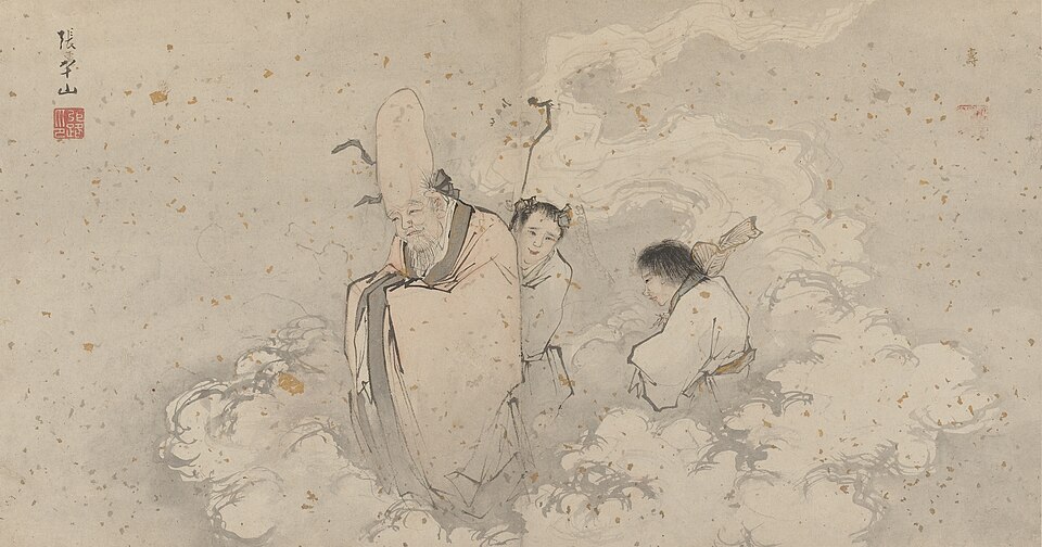 道教畫卷：神仙雲遊