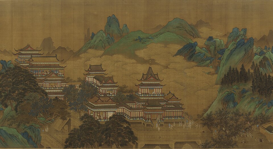 西王母蟠桃盛會圖