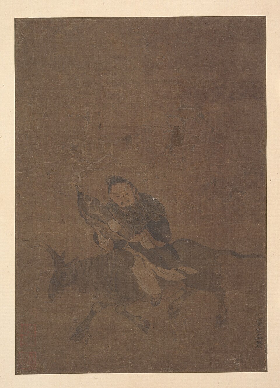 絹本 仙遊圖