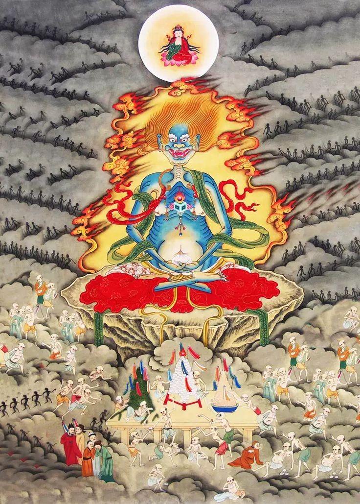 宝宁寺水陆画:孤魂