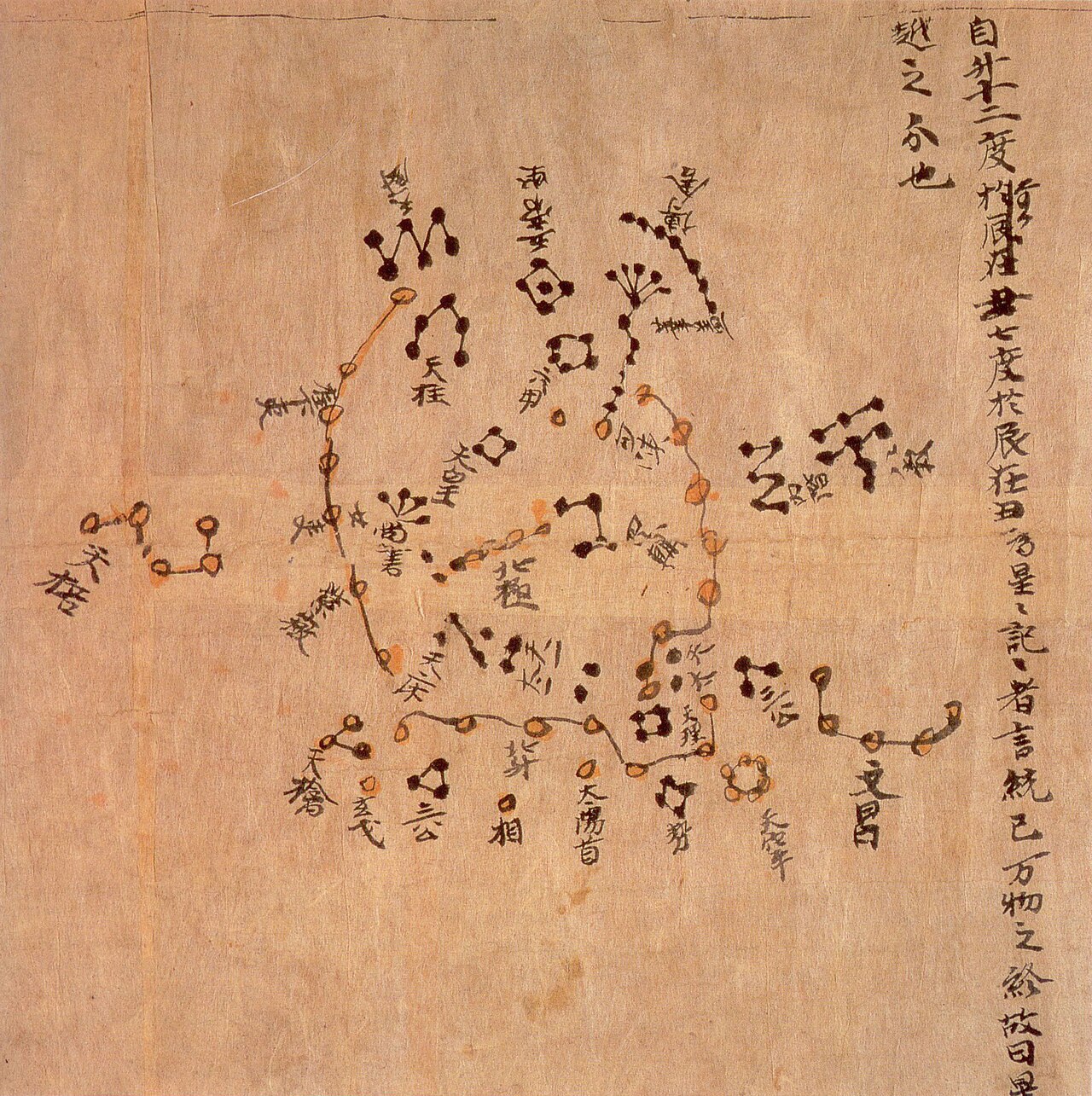 Dunhuang star map