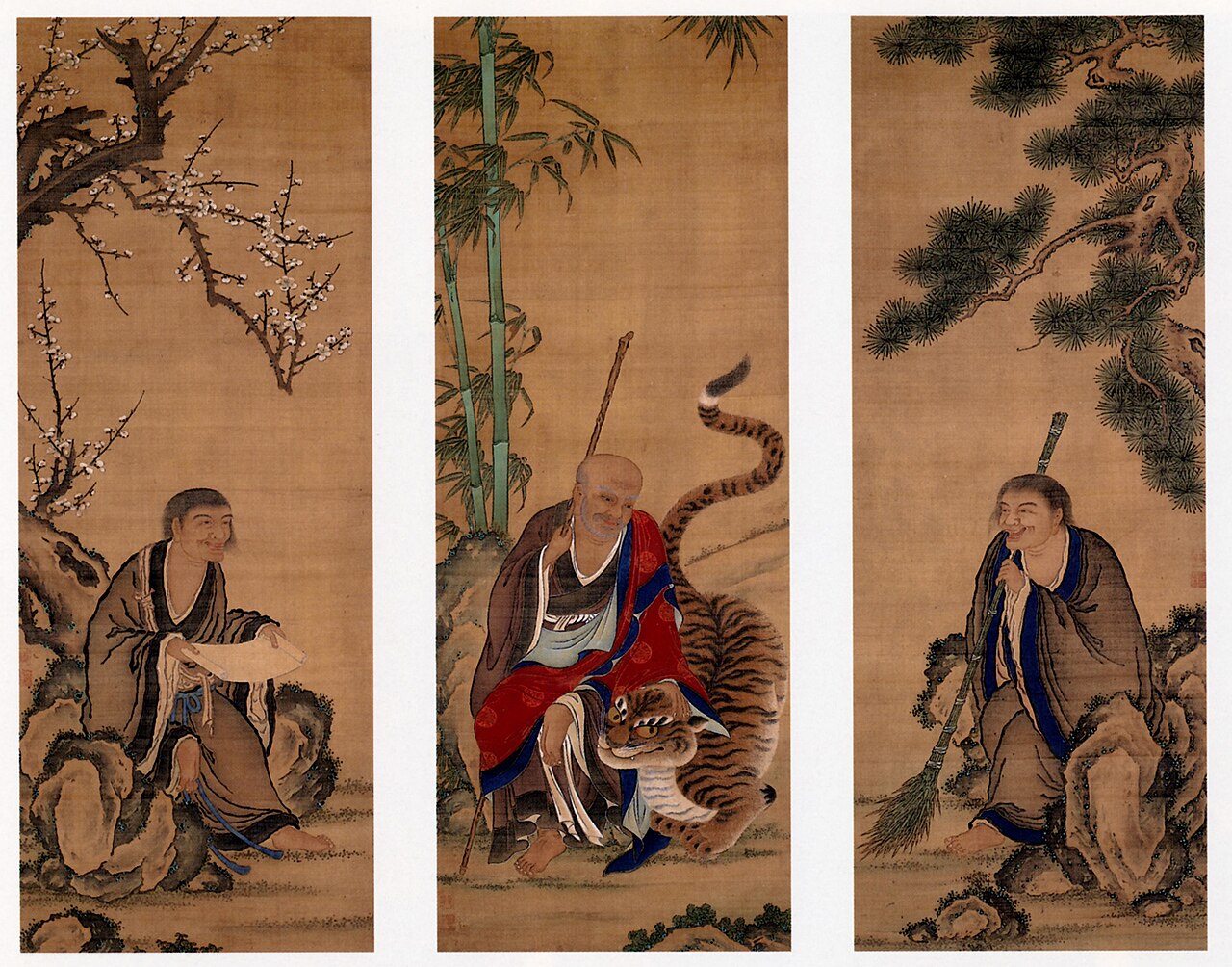 寒山拾得·和合