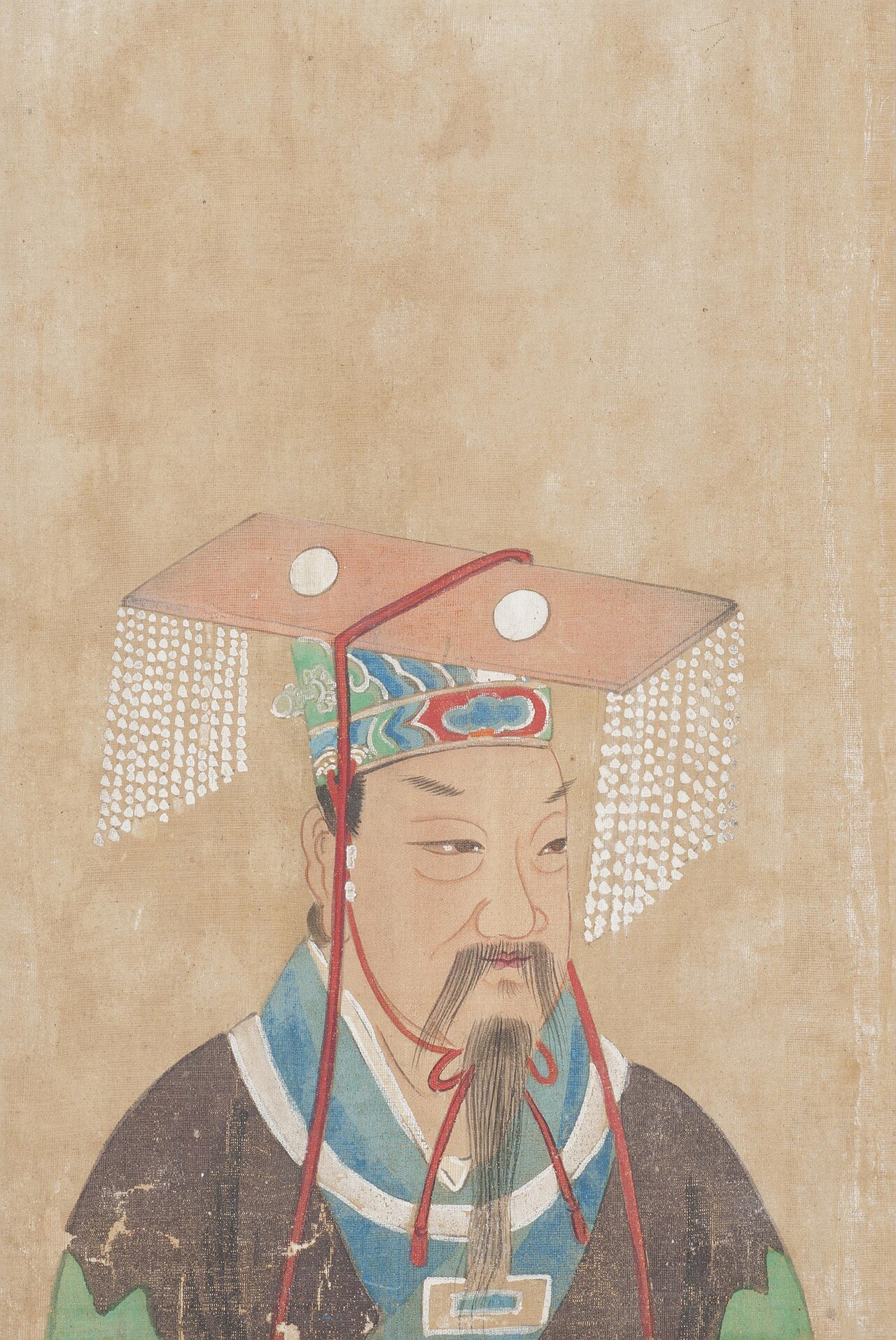 Portraits of Famous Men - Emperor Shun