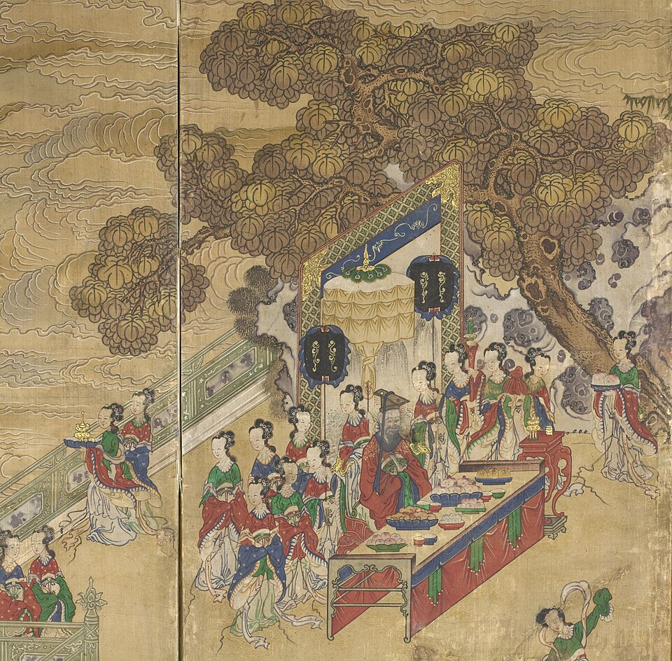 西王母蟠桃宴會圖(一)