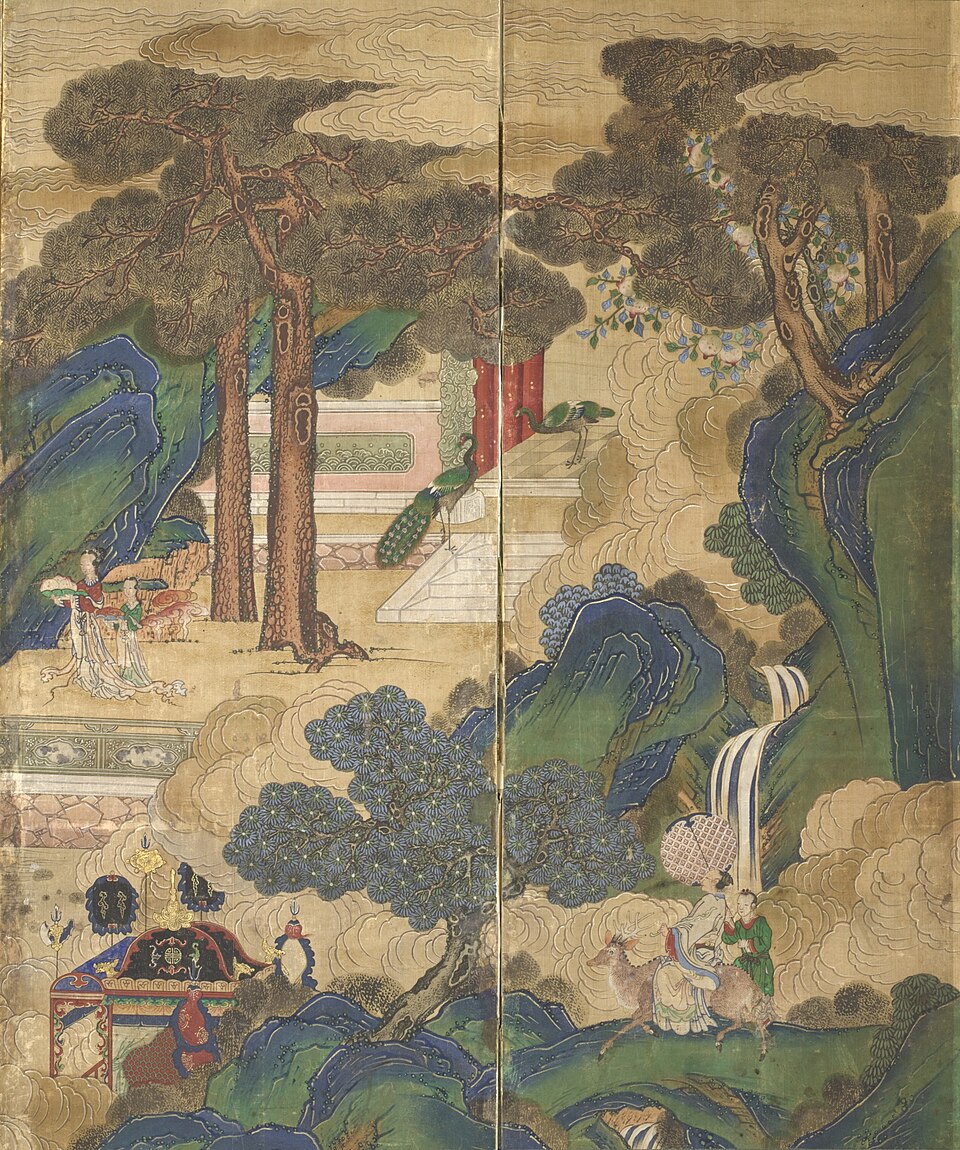 西王母蟠桃宴會圖（二）